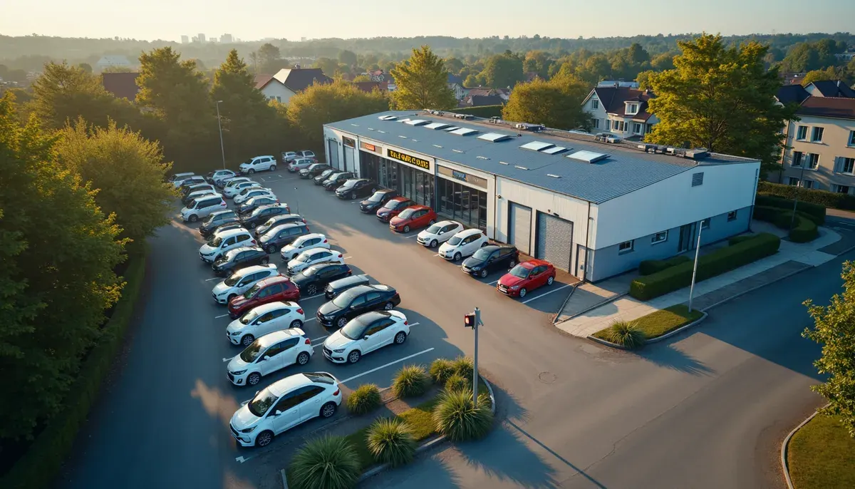 Vue d'un centre d'examen permis en Île-de-France