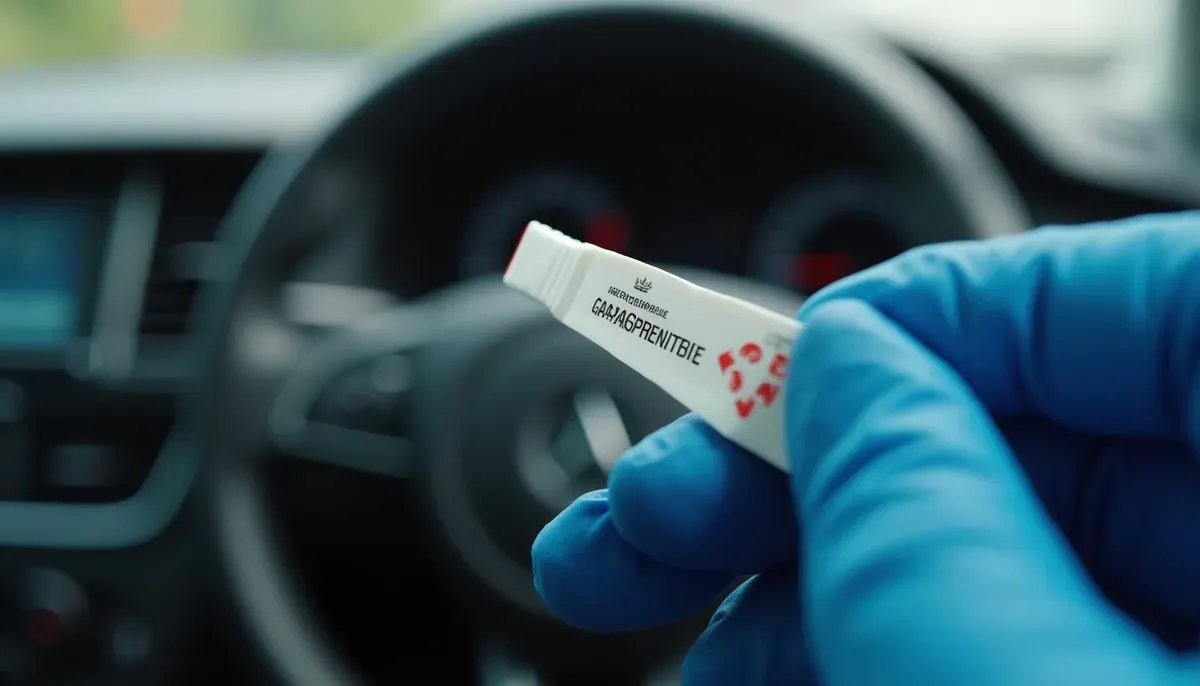 Test salivaire et contrôle police